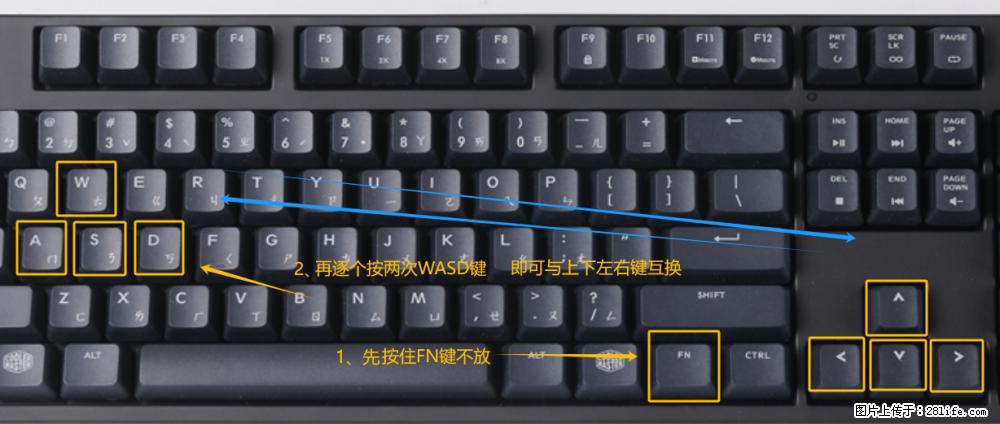 键盘，怎样把wasd键与上下左右方向键互换？ - 生活百科 - 鄂州生活社区 - 鄂州28生活网 ez.28life.net