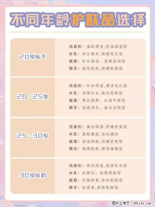 【姬存希】不同年龄，不同护肤的选择，你选对了吗？请爱惜自己！ - 生活日用品 - 居家生活 - 鄂州分类信息 - 鄂州28生活网 ez.28life.net